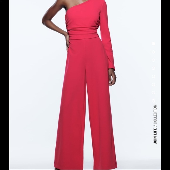 Zara asymmetrical jumpsuit. - Picture 4 of 10